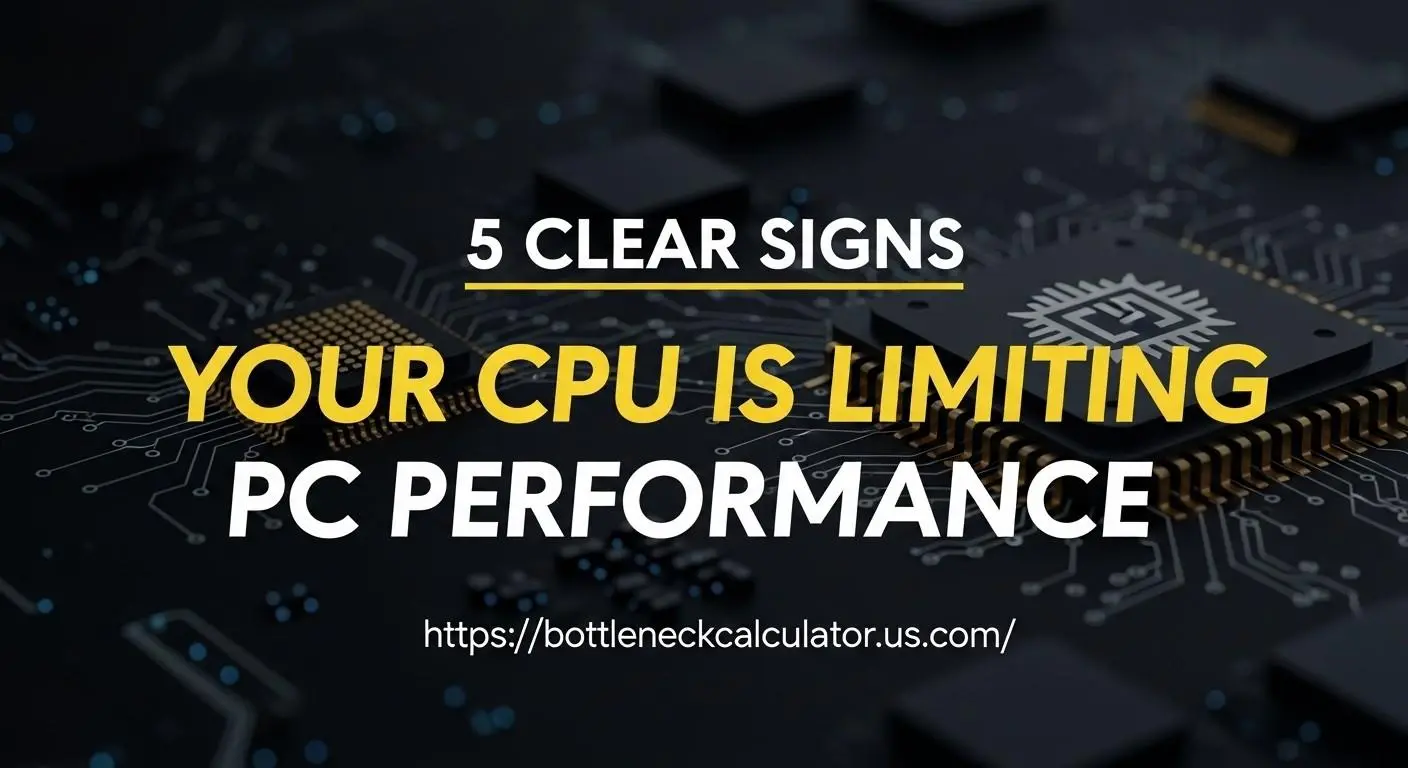 5 Clear Signs Your CPU Is Limiting PC Performance
