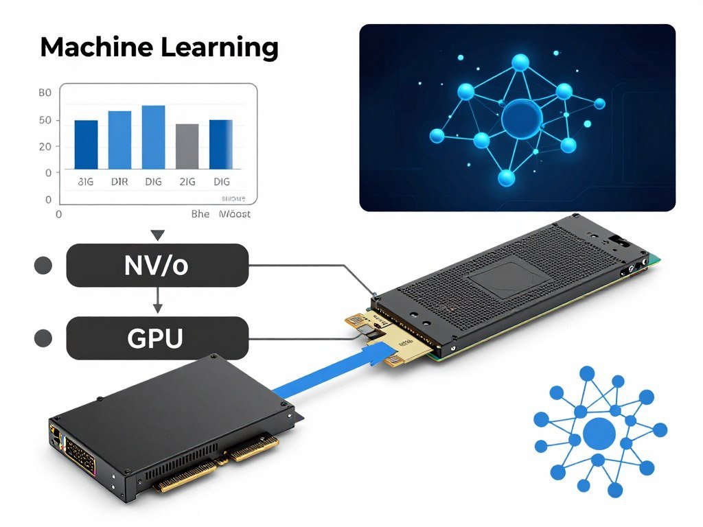 AI model training showing data pipeline bottleneck