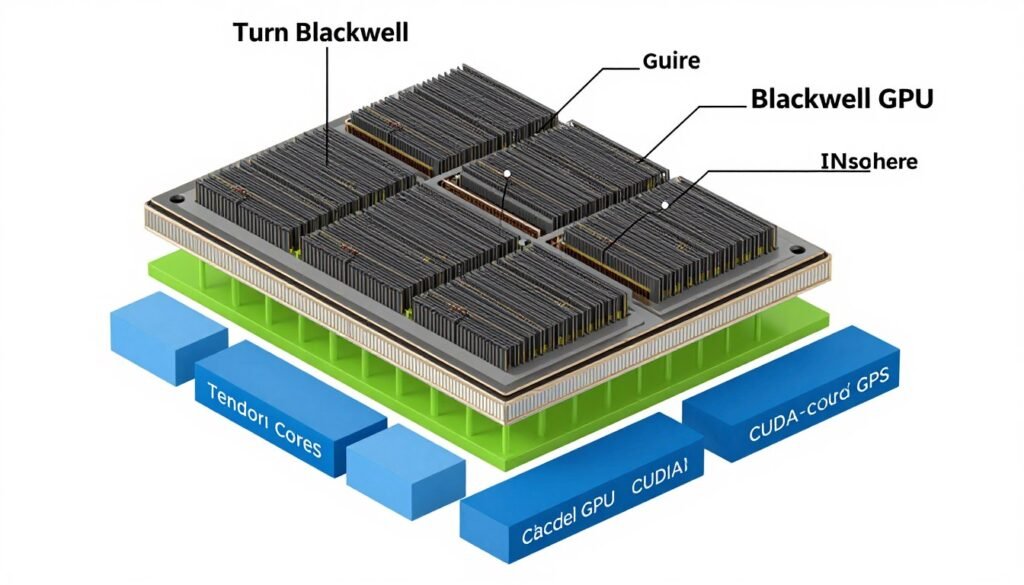 Blackwell Architecture Diagram showing key components