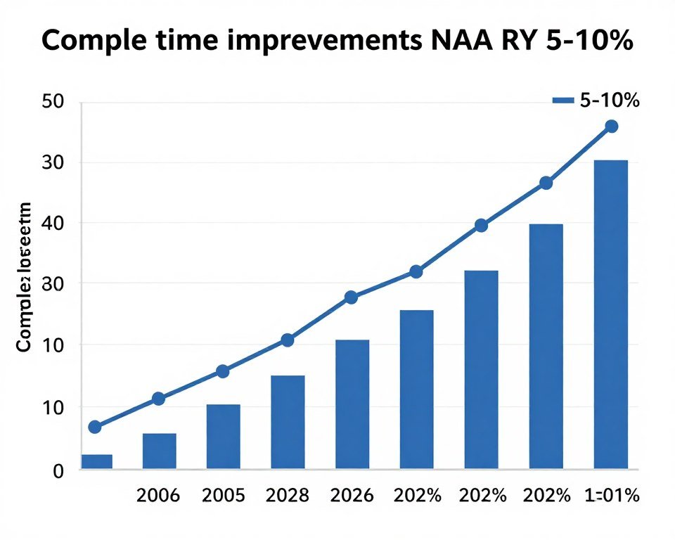 Code compilation time comparison graph