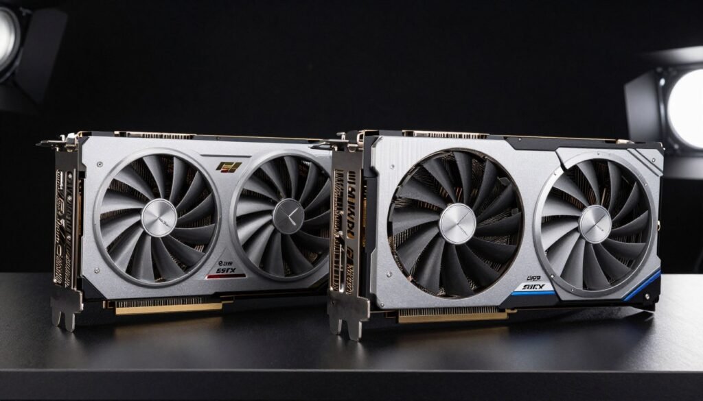 Final comparison summary showing RTX 5070 and RX 8800 XT side by side with verdict