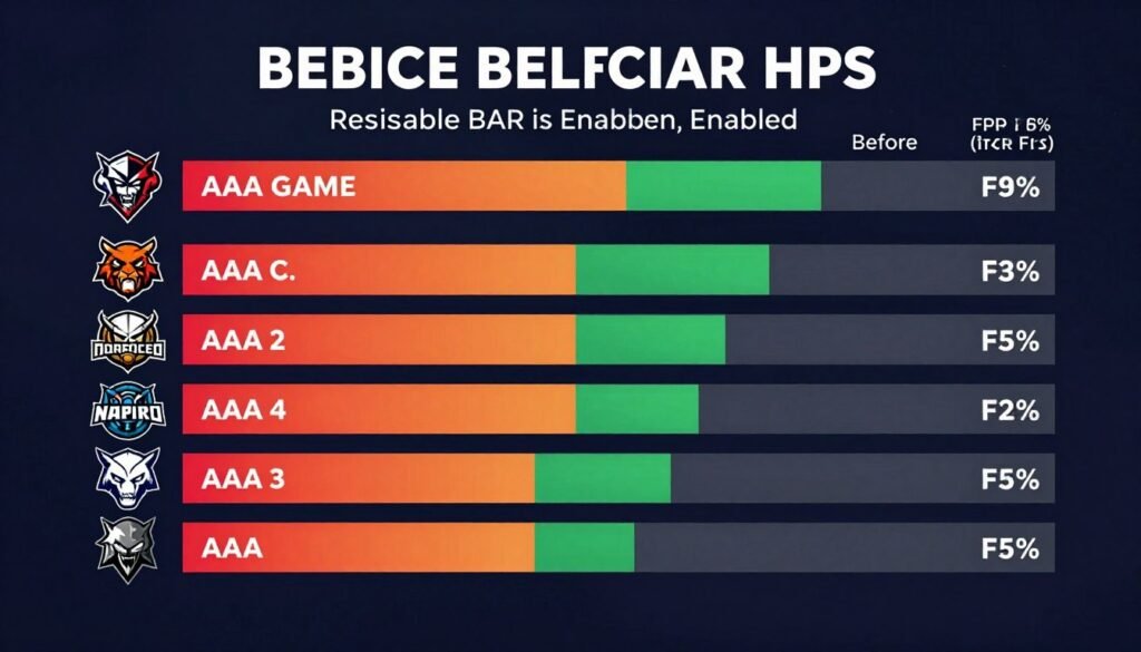 Gaming performance benchmarks showing Resizable BAR FPS improvements