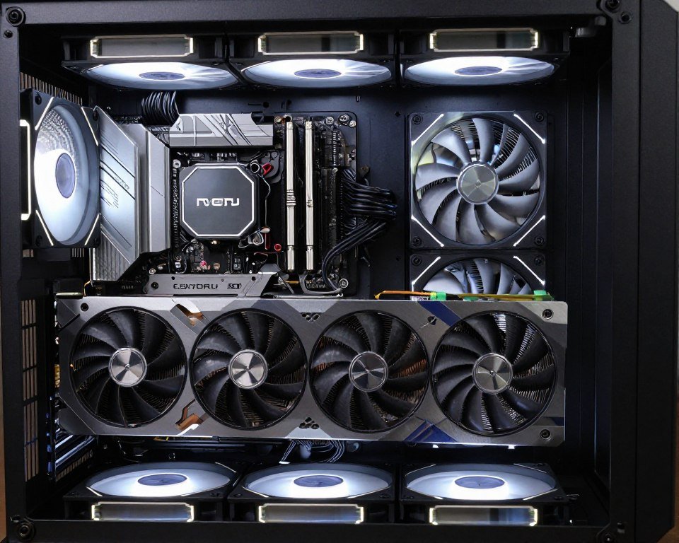 High-end GPU paired with older CPU showing component mismatch