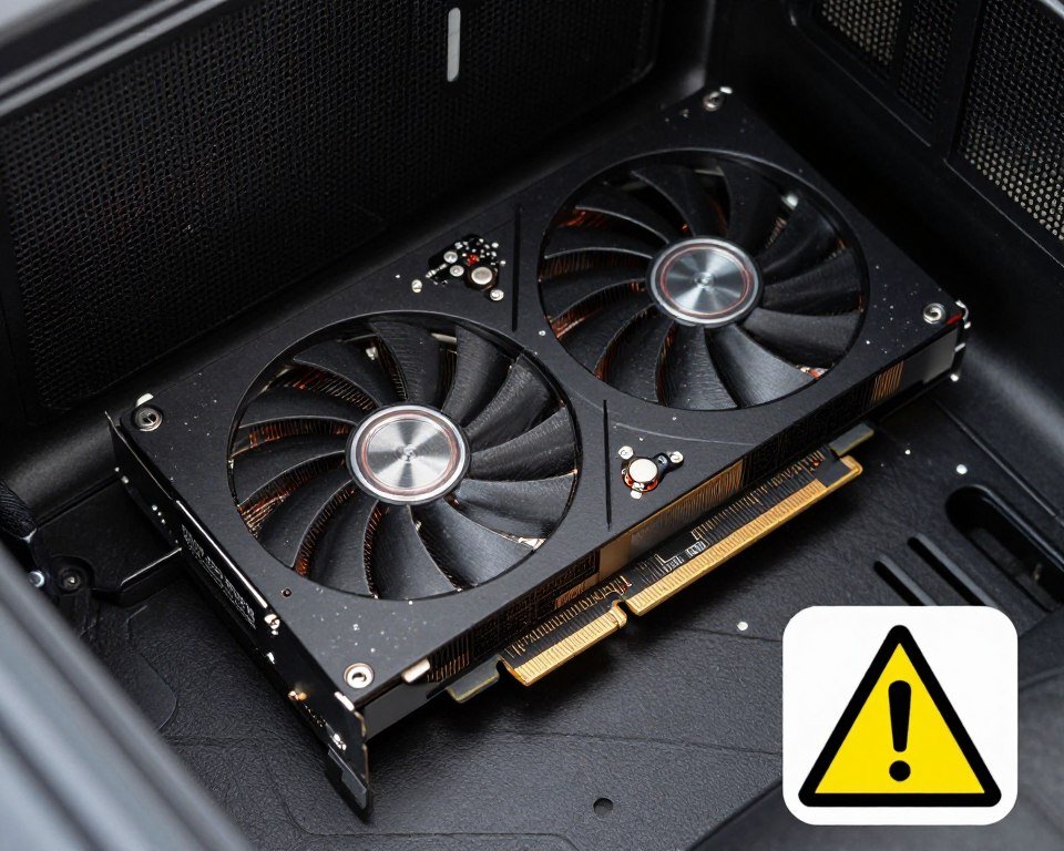 Incorrect GPU installation in wrong PCIe slot