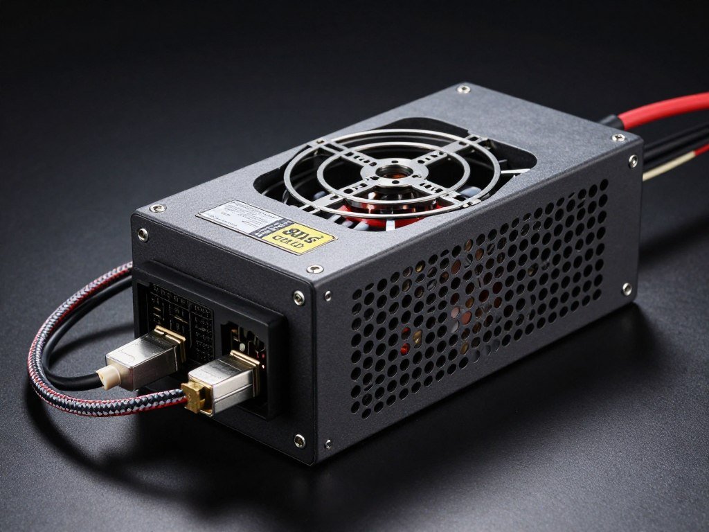 Modular power supply unit with cables and power connectors