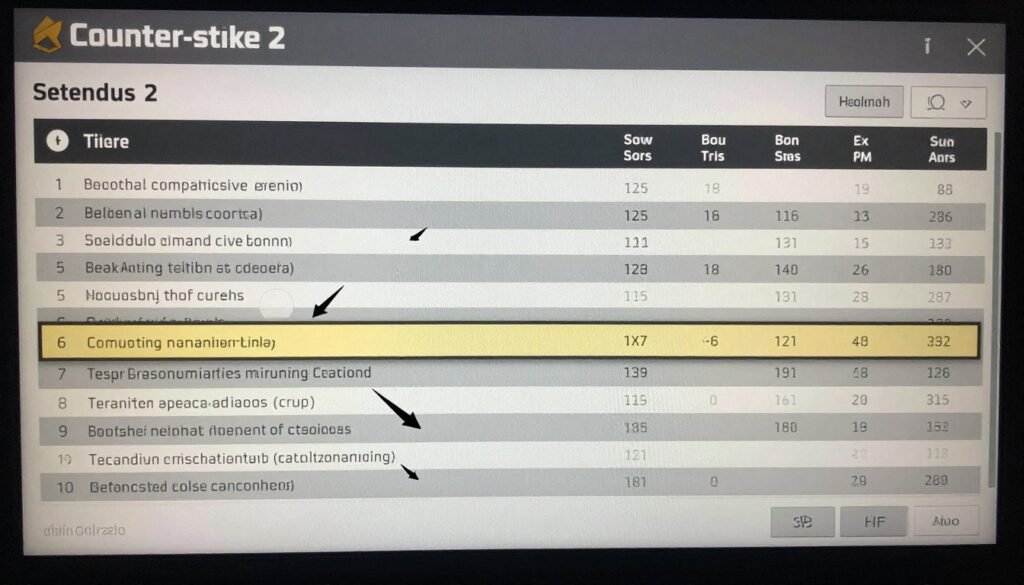 Optimized in-game settings for maximum FPS in CS2