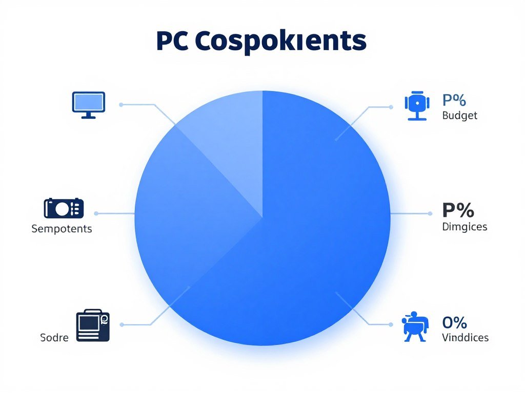 PC component budget allocation chart