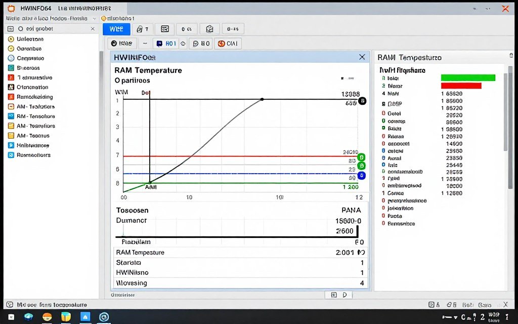 RAM temperature monitoring software