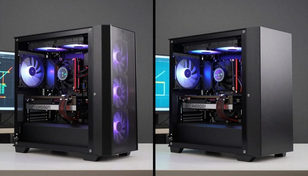 Unbalanced PC build showing GPU bottleneck