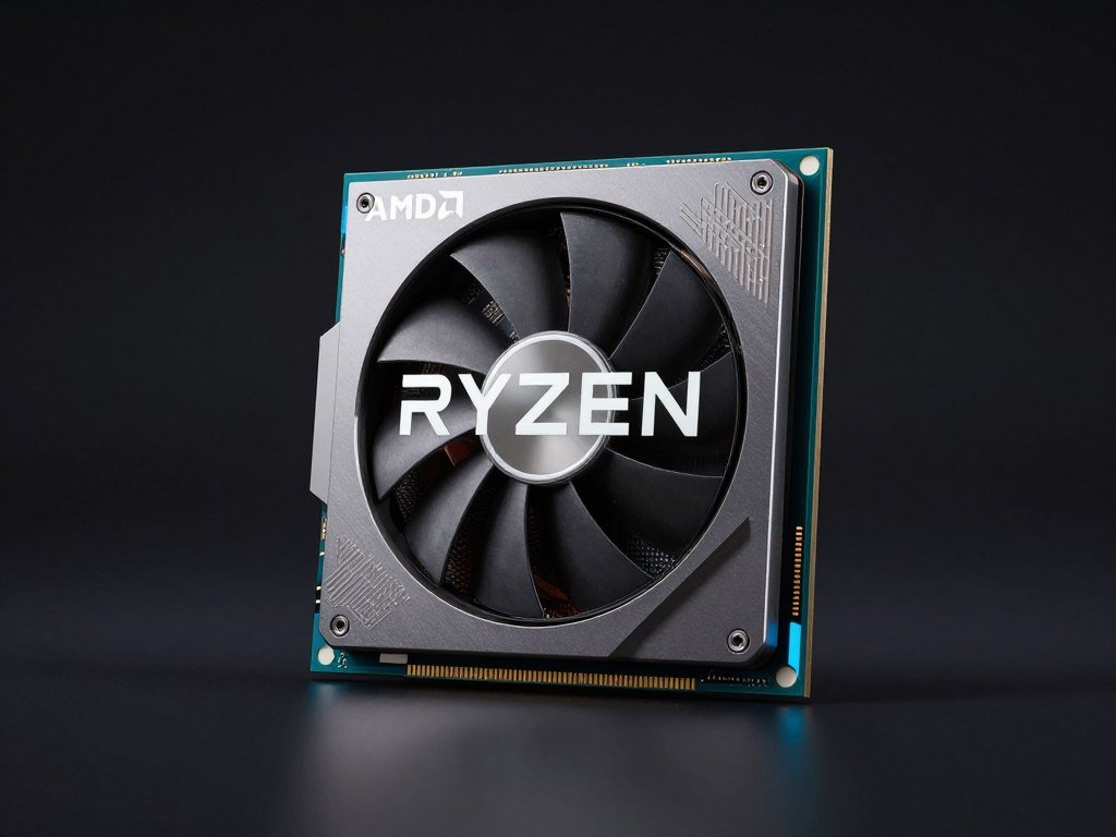 AMD Ryzen 5 9600X processor product shot AMD Ryzen 5 9600X processor product shot