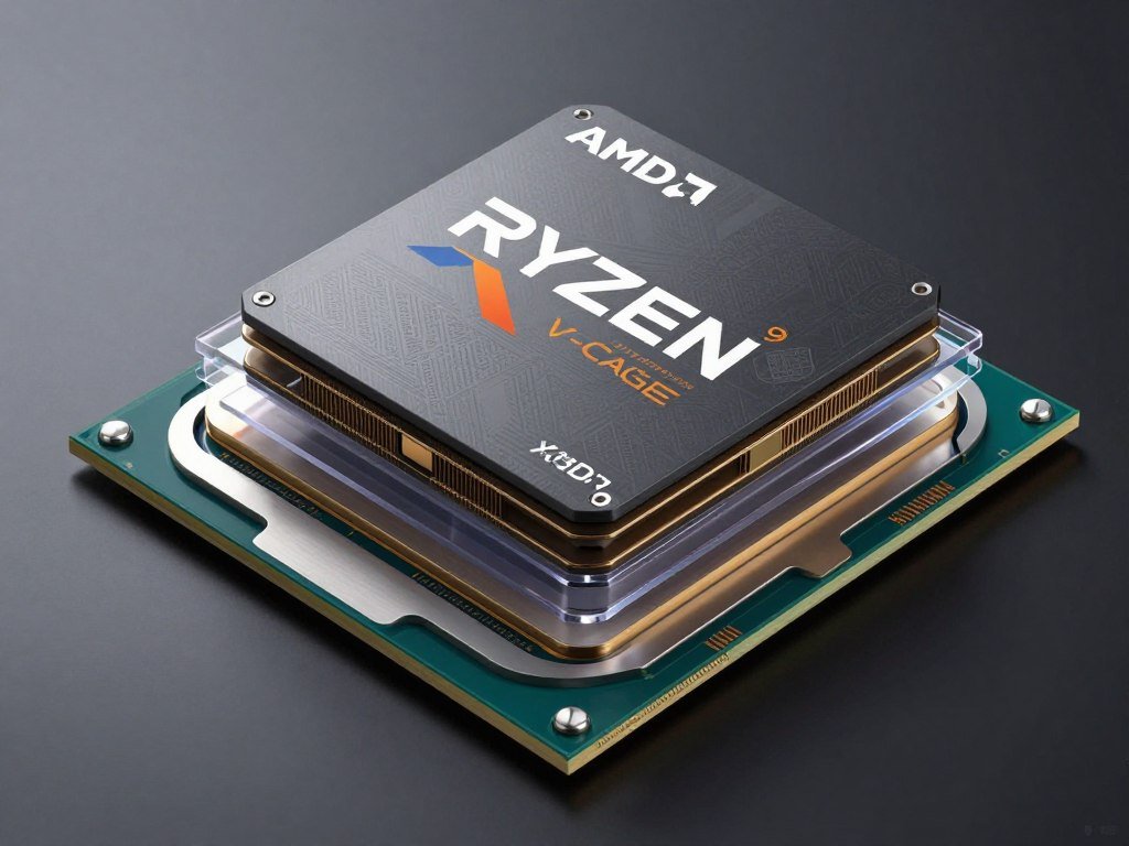 AMD Ryzen 9 9800X3D with 3D V-Cache technology AMD Ryzen 9 9800X3D with 3D V-Cache technology