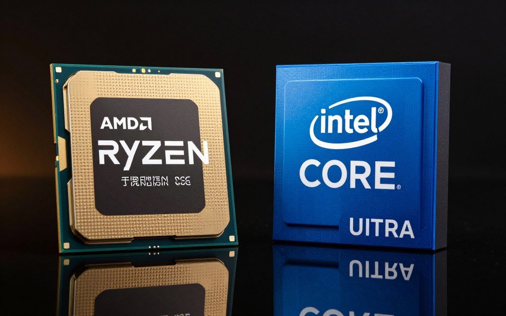 AMD Ryzen versus Intel Core Ultra processor comparison for streaming