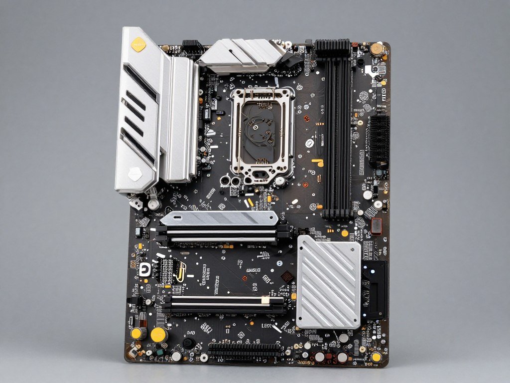 ASUS TUF Gaming motherboard with robust VRM heatsink suitable for mid-range CPUs without motherboard bottleneck