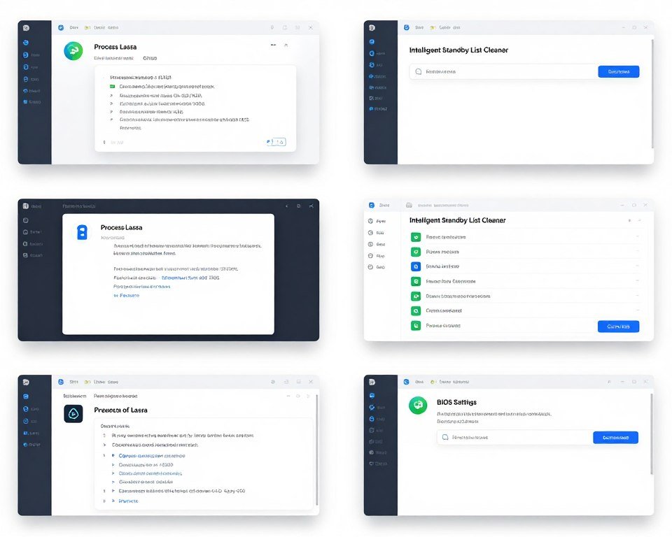 Advanced PC optimization software and settings