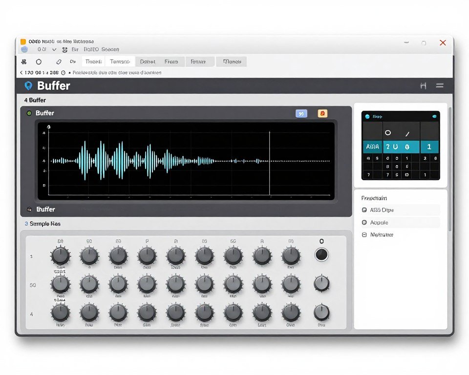 Audio interface settings showing timer-related performance issues