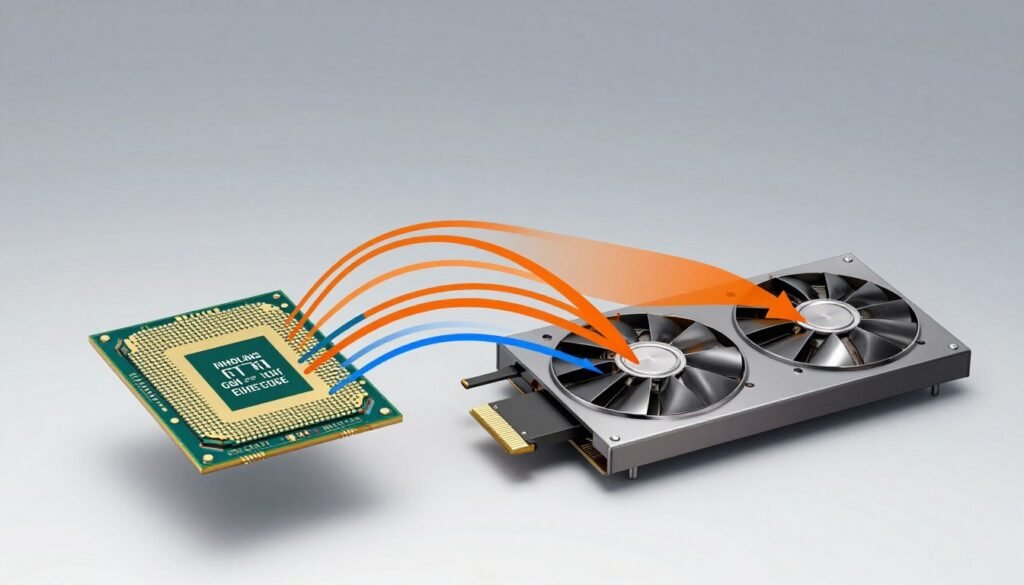 CPU and GPU working together for ray tracing