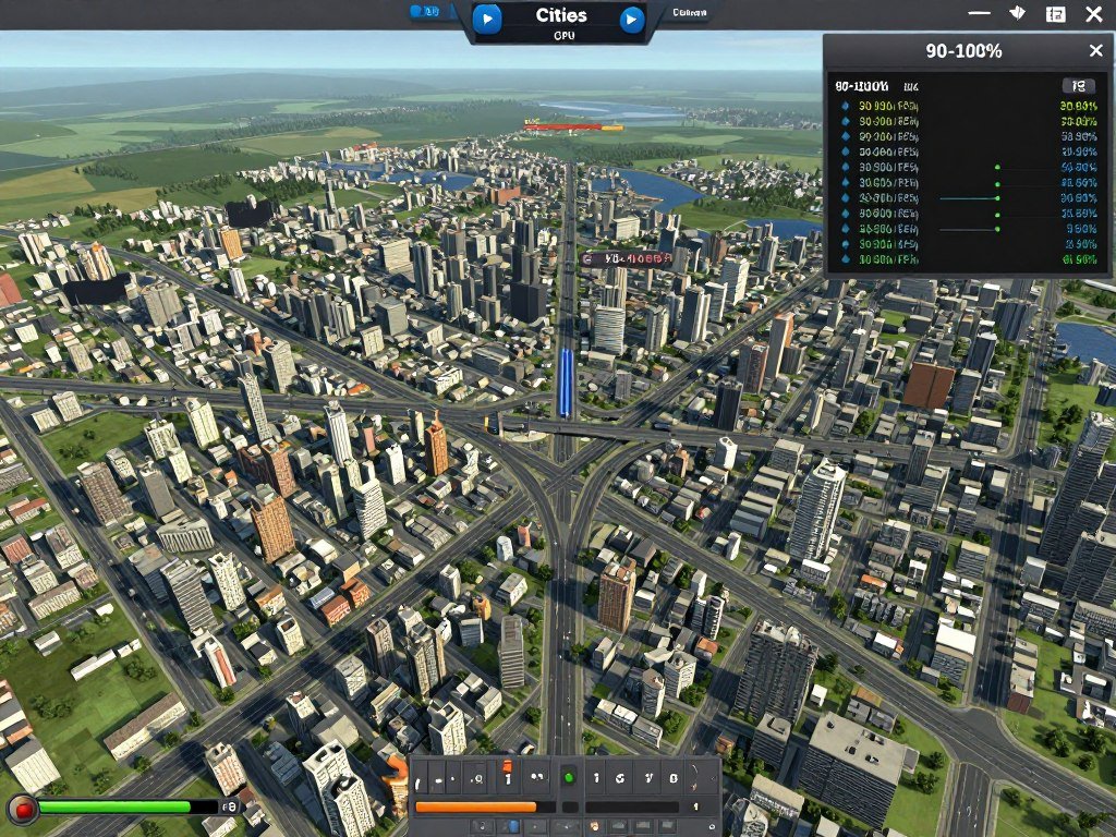 CPU bottleneck in simulation and strategy games