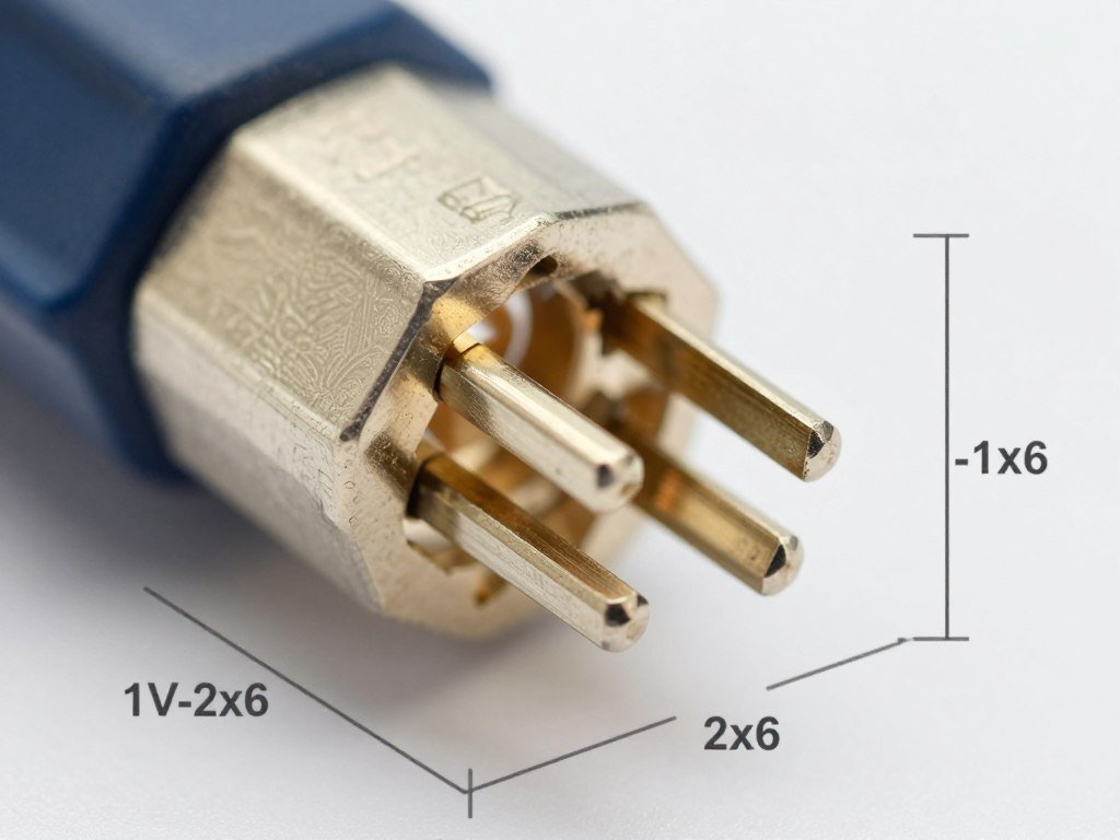 Close-up of ATX 3.1 12V-2x6 connector sense pins showing extended length design