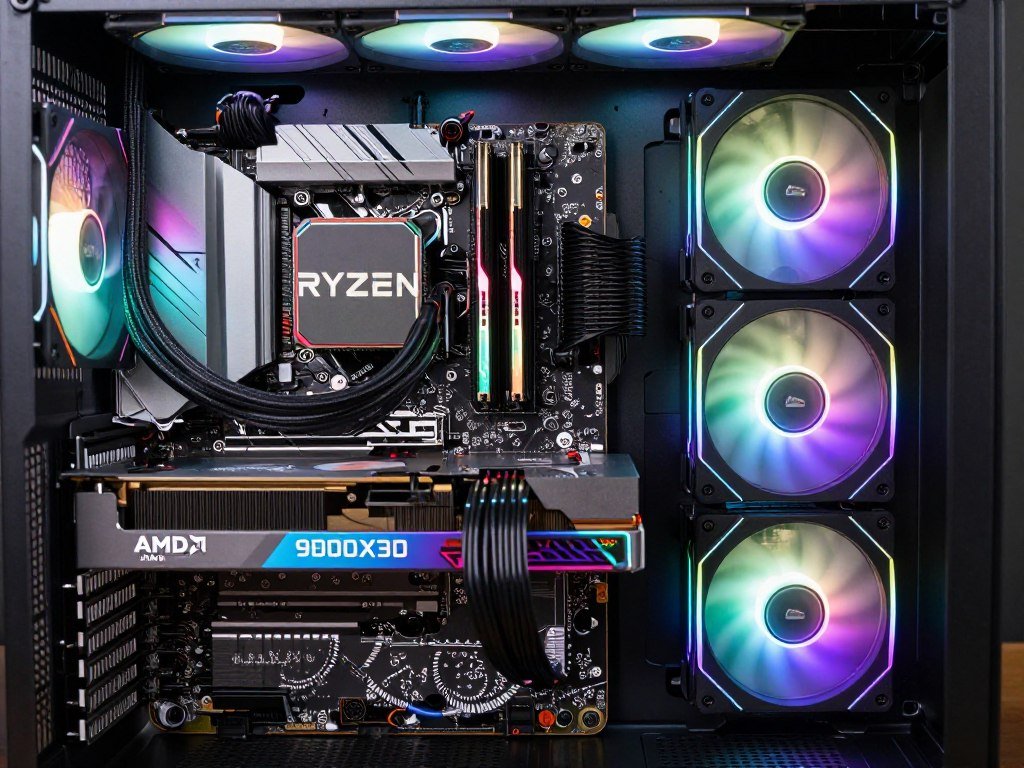 Complete PC build optimized for simulation CPU demand and city-building games