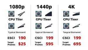 Resolution Bottleneck: 1080p vs 4K Gaming Performance Guide