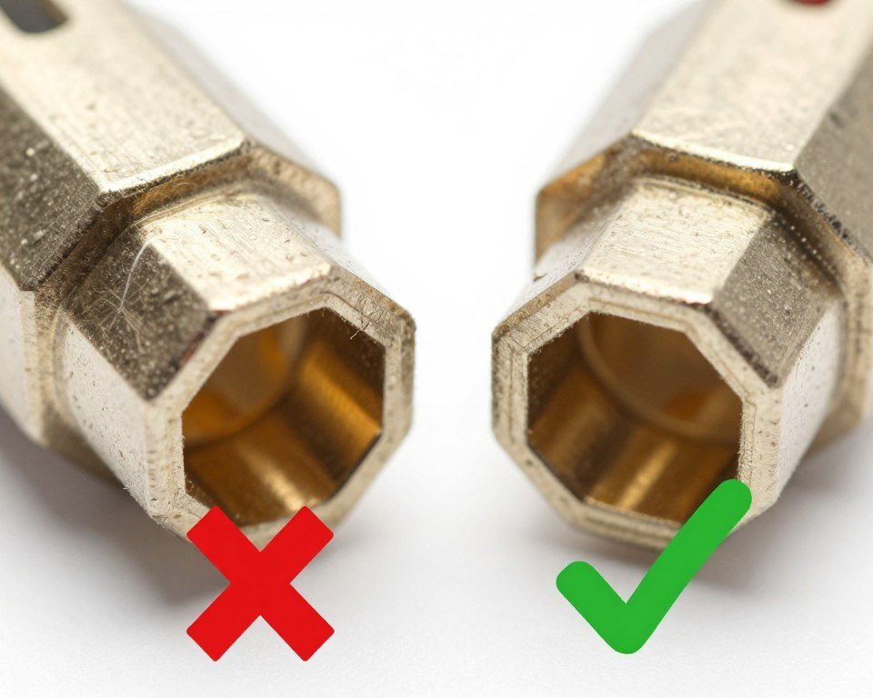 Correct versus incorrect 12V-2x6 cable connection demonstration showing proper seating
