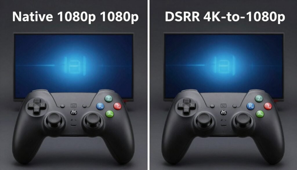 DSR technology visual quality improvement