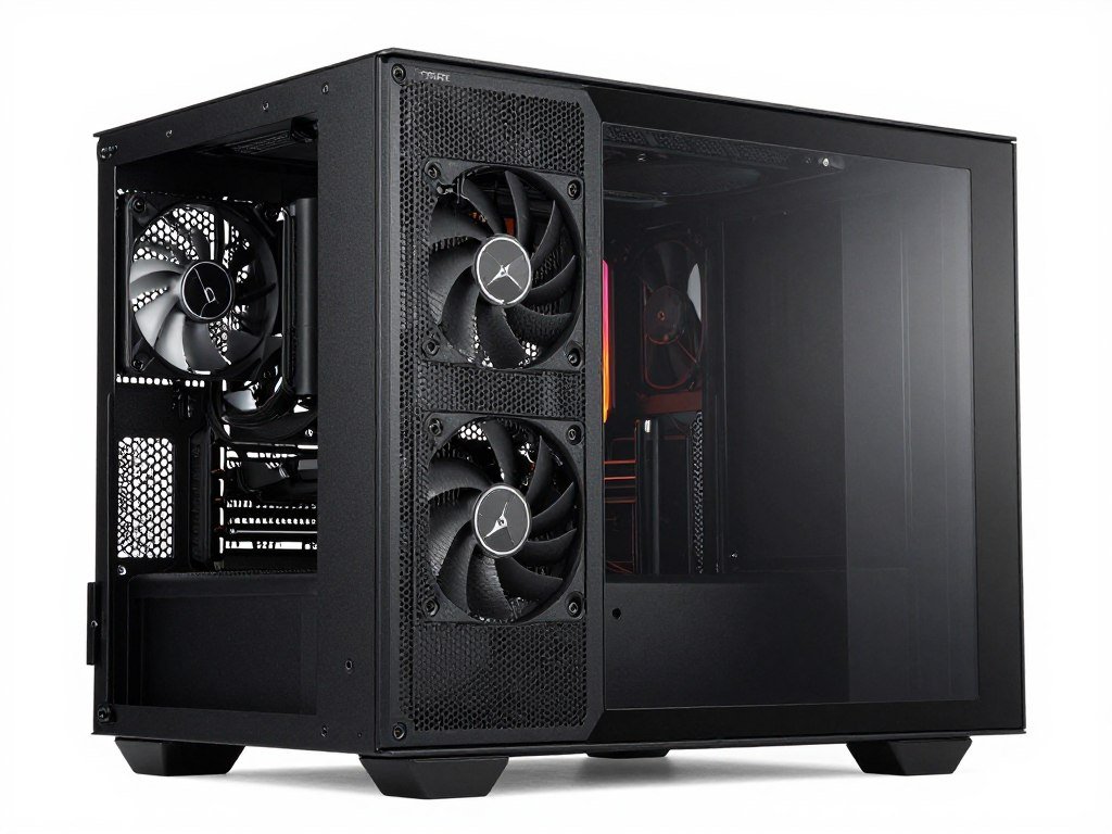 Fractal Design Torrent full tower case with mesh panels and large front fans