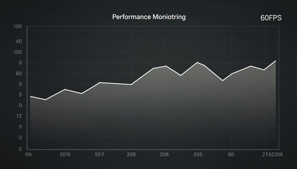 Frame time graph showing consistent performance after Elden Ring PC fix application