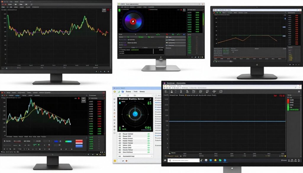 GPU and CPU monitoring tools for bottleneck diagnosis