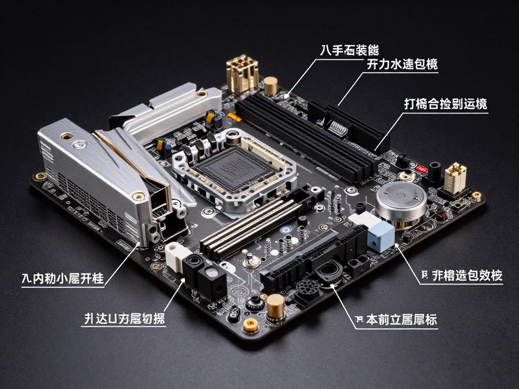 Gaming PC motherboard showing proprietary connector pitfalls with custom power headers