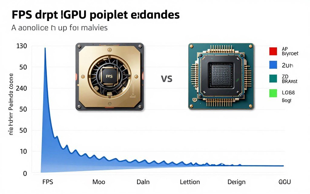 Gaming performance comparison between monolithic and chiplet GPU architectures