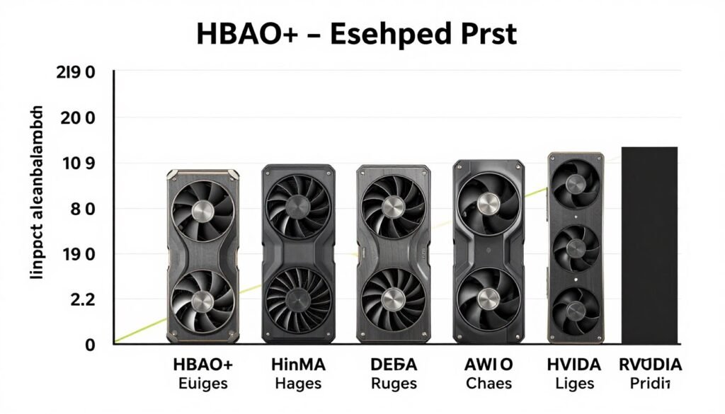 HBAO+ performance impact on different GPUs