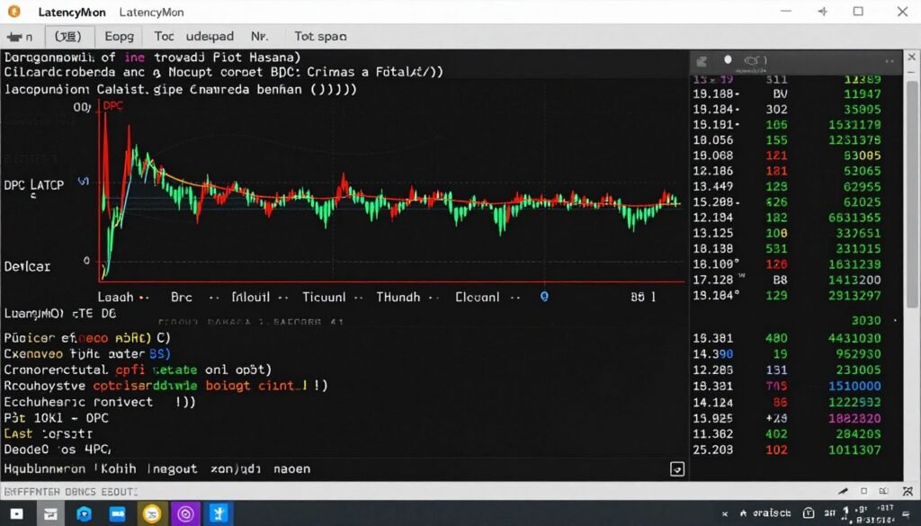 LatencyMon interface showing detailed system timer performance metrics