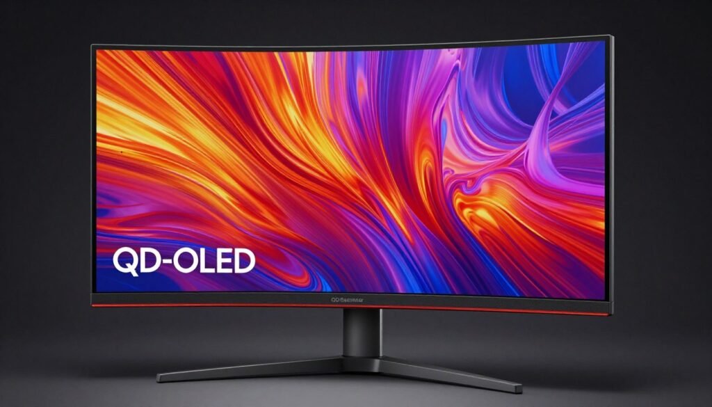 Latest QD-OLED ultrawide gaming monitor technology