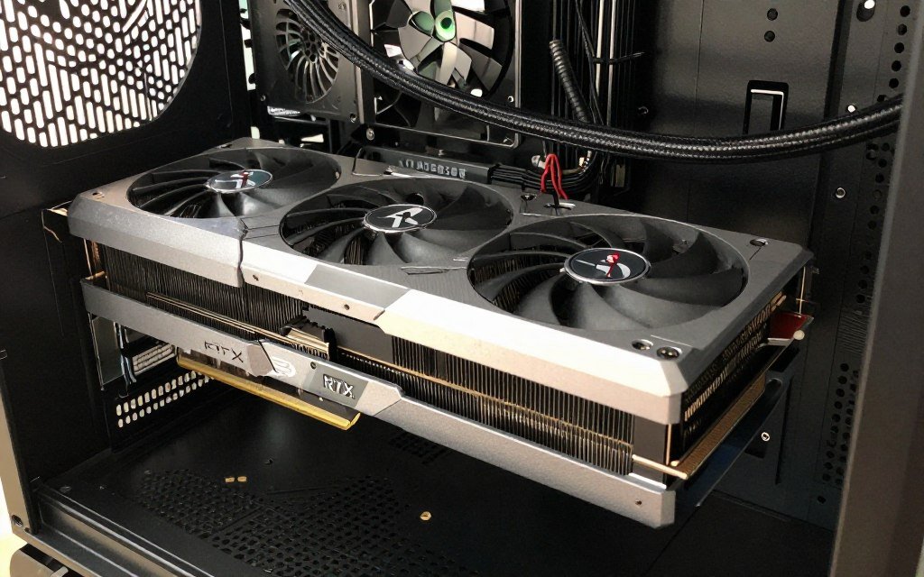Mid-range gaming PC build with RTX 4070 using traditional PSU connectors