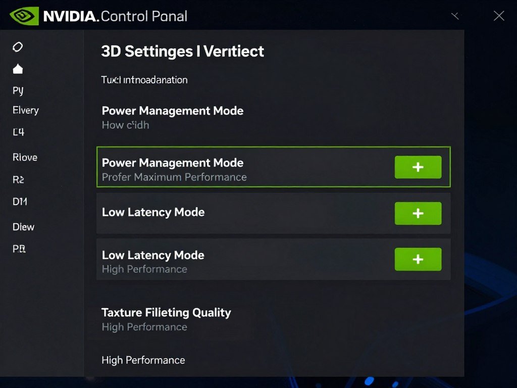 NVIDIA control panel settings for Elden Ring optimization