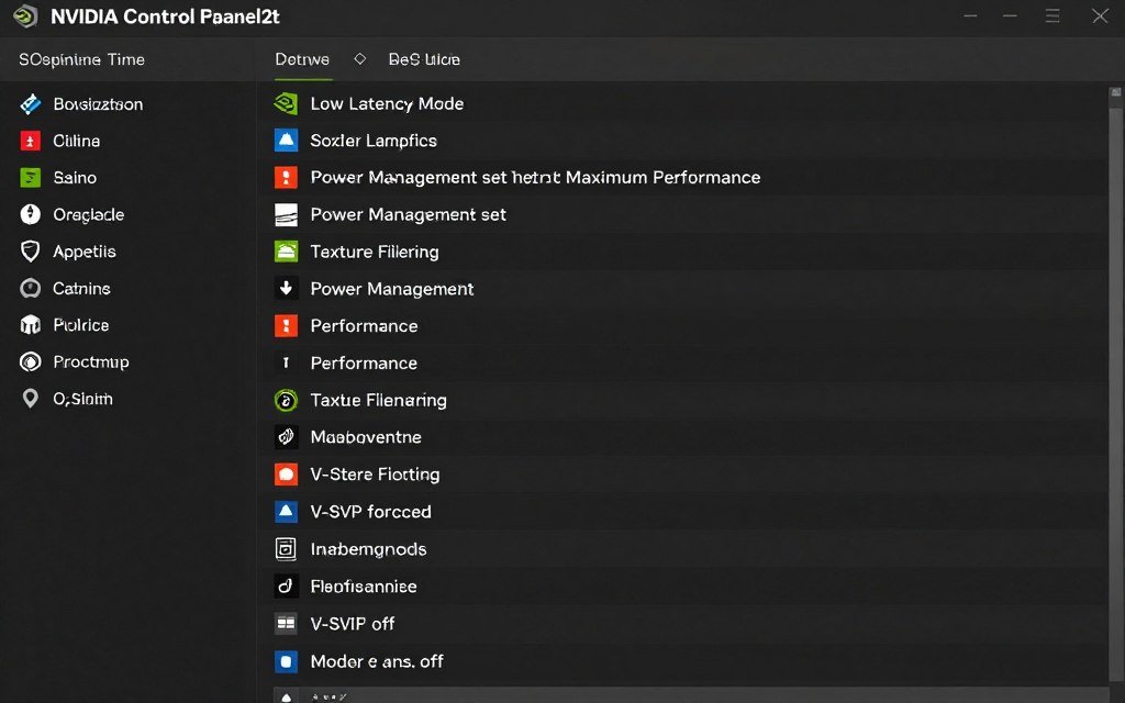 Nvidia Control Panel optimal settings