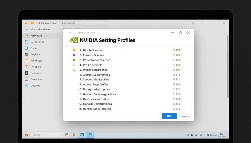 Nvidia settings backup and restore process