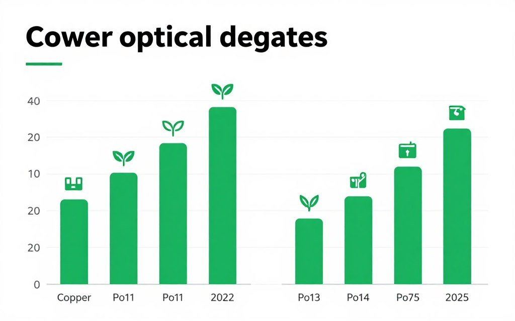 Optical Hardware Tech power efficiency comparison visualization