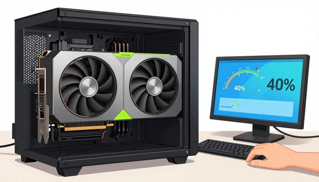 Overkill GPU underutilized at 1080p resolution