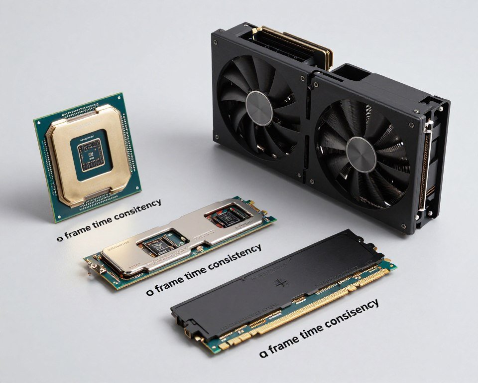 PC hardware components affecting frame time consistency