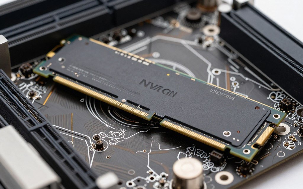 PCIe 5.0 NVMe SSD installed in modern motherboard with DirectStorage support