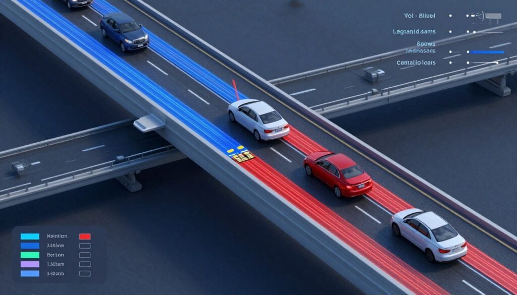 PCIe lane data transfer visualization showing bandwidth limitations