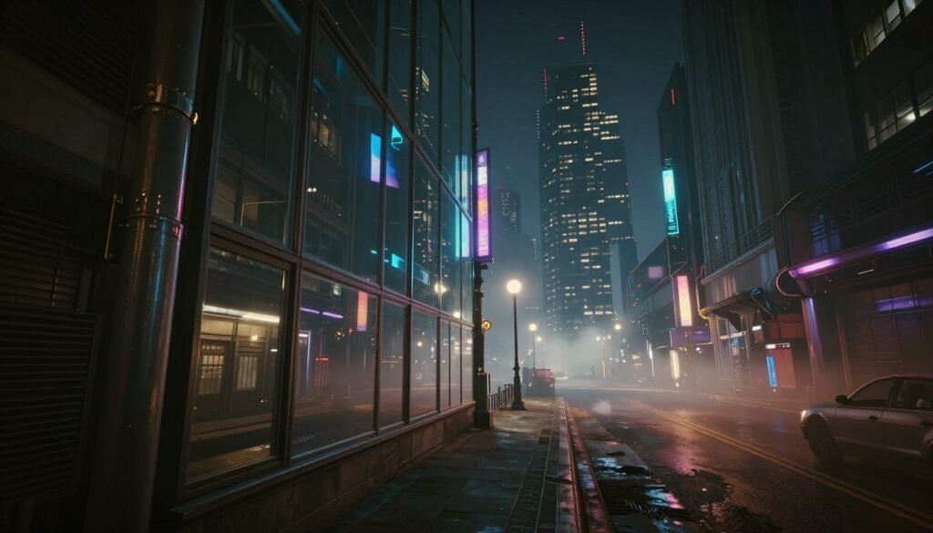 Path tracing visual quality showcase