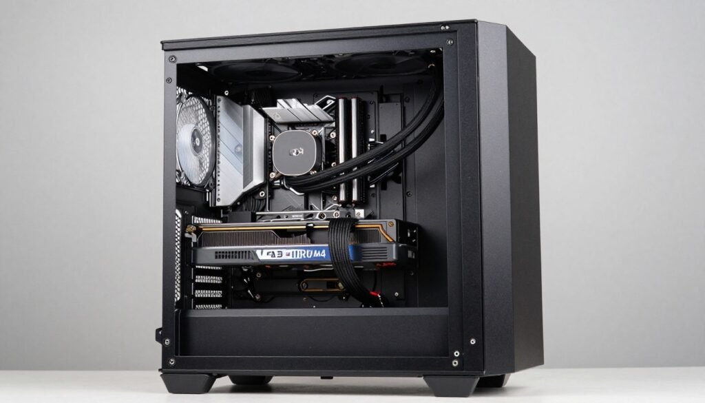 Pre-Built PC Advice showing well-designed gaming system with standard components
