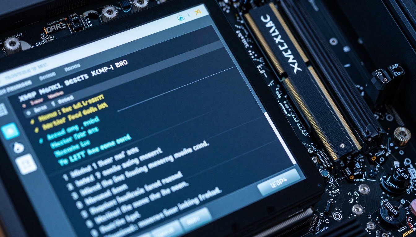 RAM Profiles XMP EXPO BIOS settings configuration