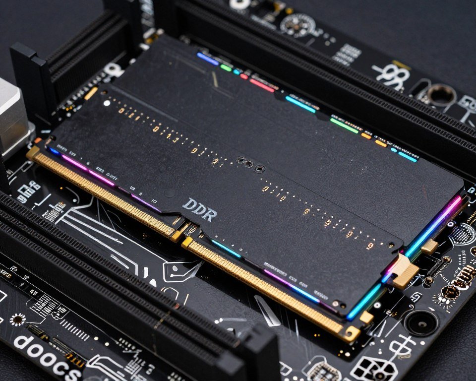 RAM modules installed in motherboard for Elden Ring PC performance improvement