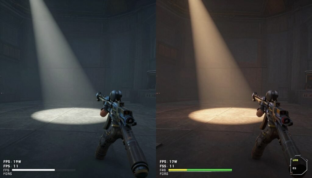 Ray tracing on vs off visual comparison in modern games
