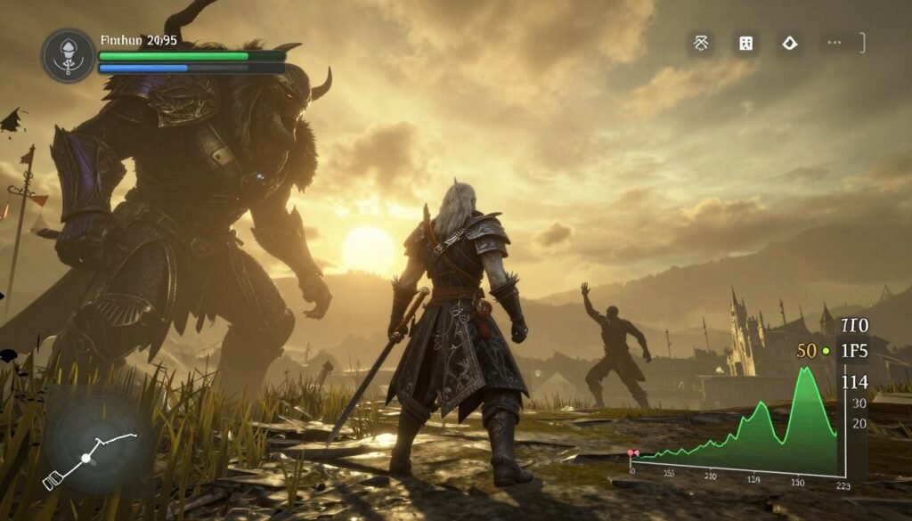 Smooth Elden Ring gameplay after optimization