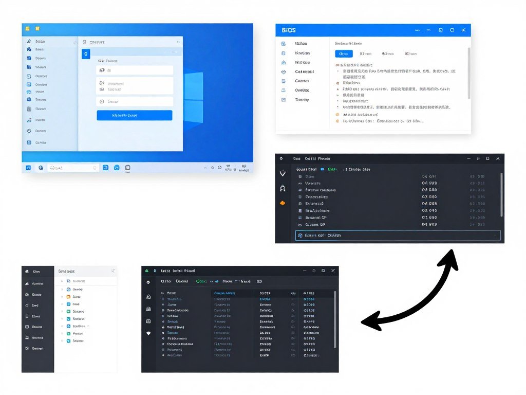 Step-by-step guide showing eGPU optimization settings and configuration